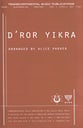D'ror Yikra SATB choral sheet music cover